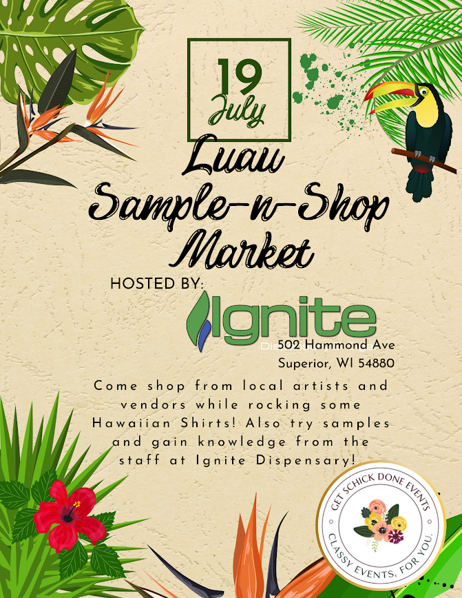 Luau Sample-n-Shop