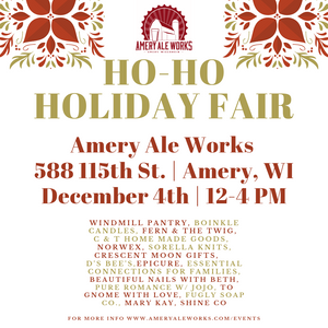Amery Ale Works This Saturday