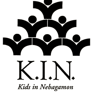 Kids in Lake Nebagamon november 23