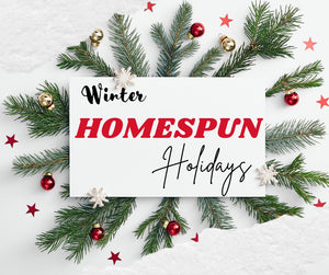 Homespun Holidays in Winter WI Saturday of Thanksgiving weekend