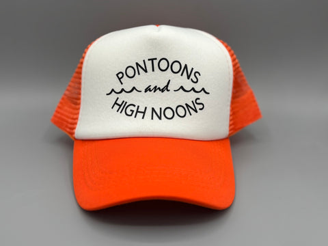 🧡 Boinkle "Pontoons and High Noons" Trucker Hat