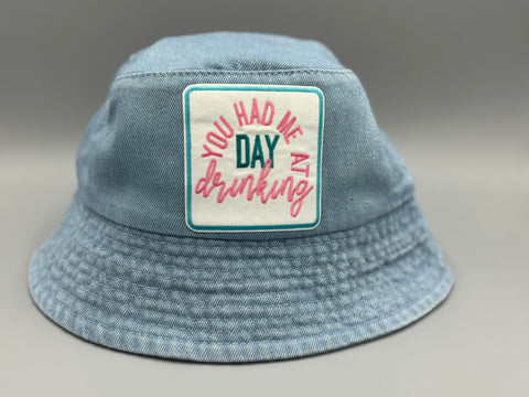 🍹 Boinkle "You Had Me at Day Drinking" Bucket Hat
