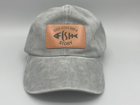 🐟 Boinkle “Even Jesus Had a Fish Story” Hat